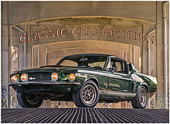 Classic Mustang Birthday Card A1423U-X